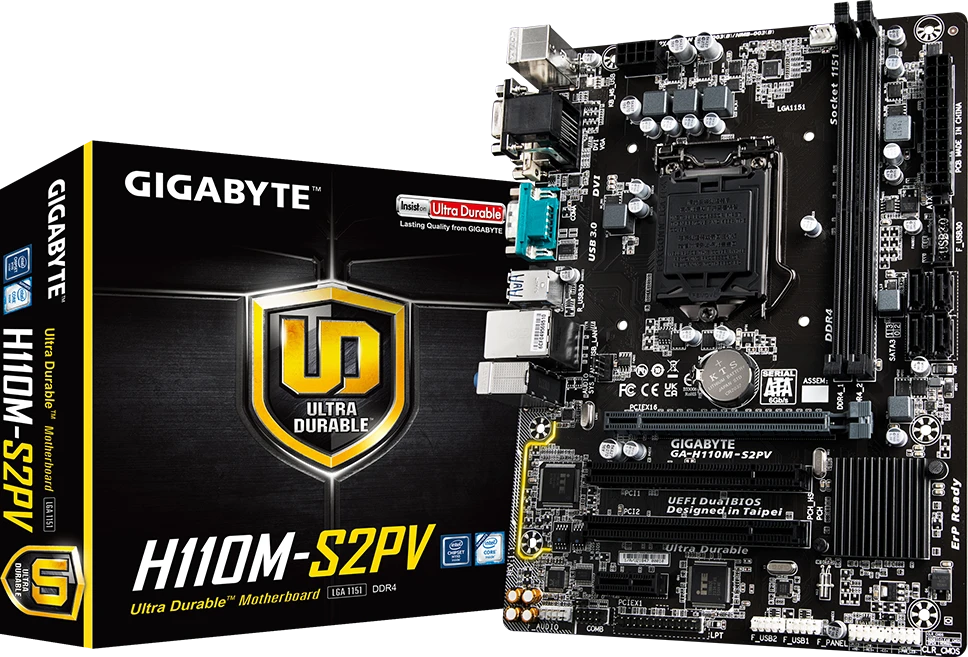 Gigabyte GA-H110M-S2PV (Rev. 1.1)
